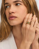 Kendra Scott - Ring - Joan Band - Vintage Gold Abalone Shell - Size 8