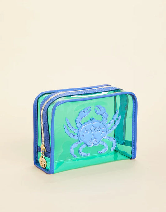 Spartina - Iconic Clear Cosmetic Case - Findlay Rowe Designs