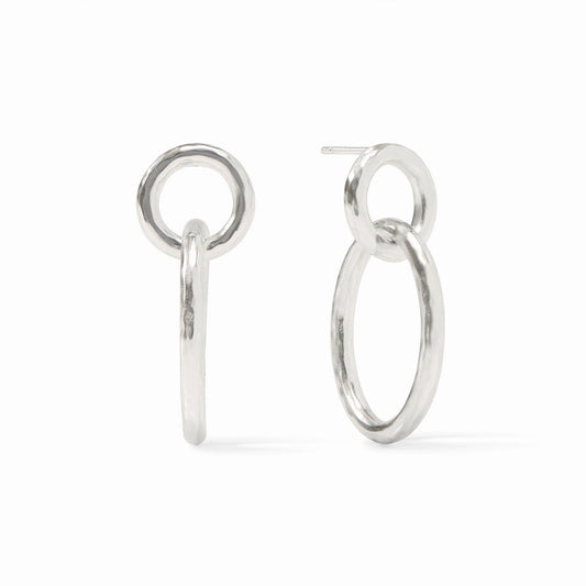 Julie Vos - Earring - Catalina Link - Silver - Findlay Rowe Designs