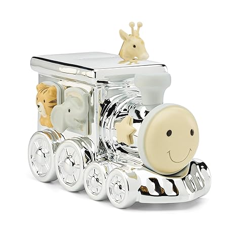 Reed and Barton - Bank - Animal Train Silverplate - Findlay Rowe Designs