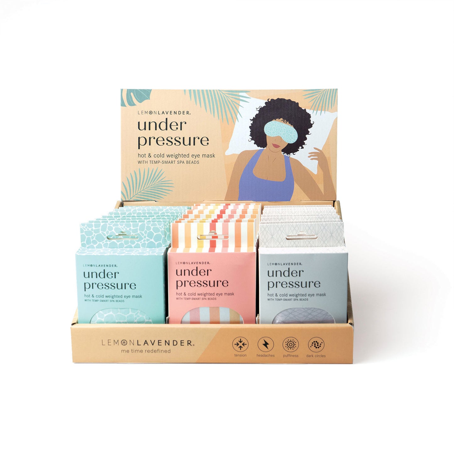 Lemon Lavender® Under Pressure Weighted Eye Mask - Findlay Rowe Designs
