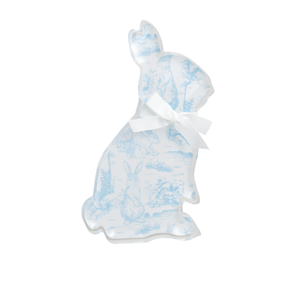Mud Pie - Acrylic Bunny - Blue Toile - Findlay Rowe Designs