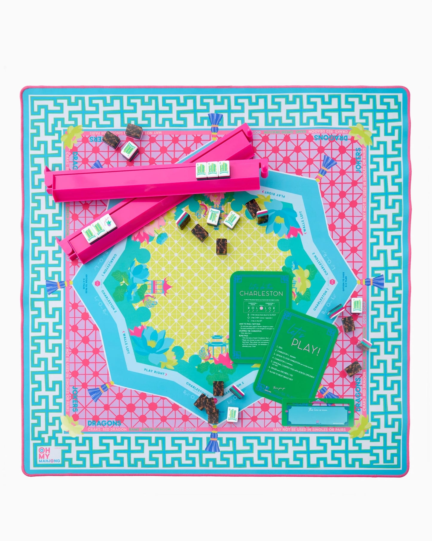 Oh My Mahjong - Mahjong Mat - Zen Glow - Findlay Rowe Designs