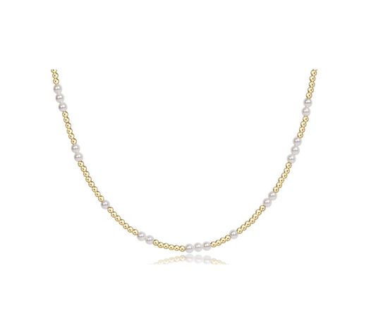 Enewton - Choker Hope Unwritten - 3mm Pearl - 17in