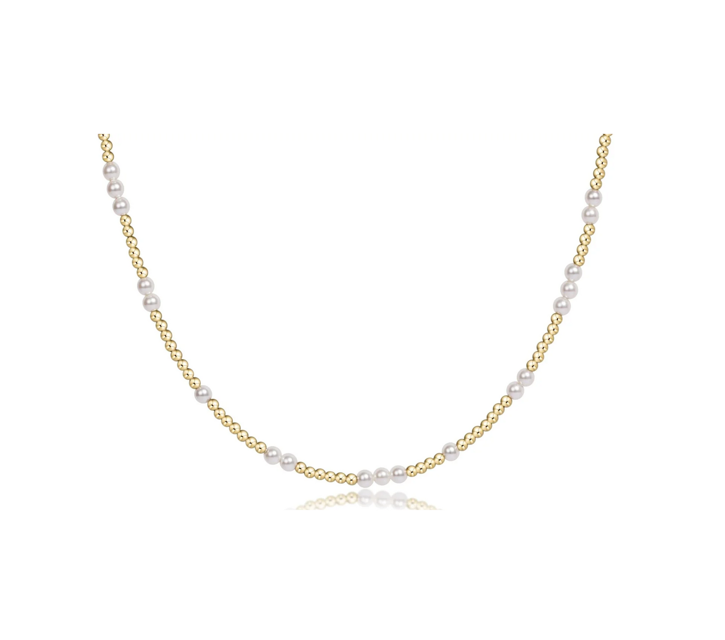 Enewton - Choker Hope Unwritten - 3mm Pearl - 17in