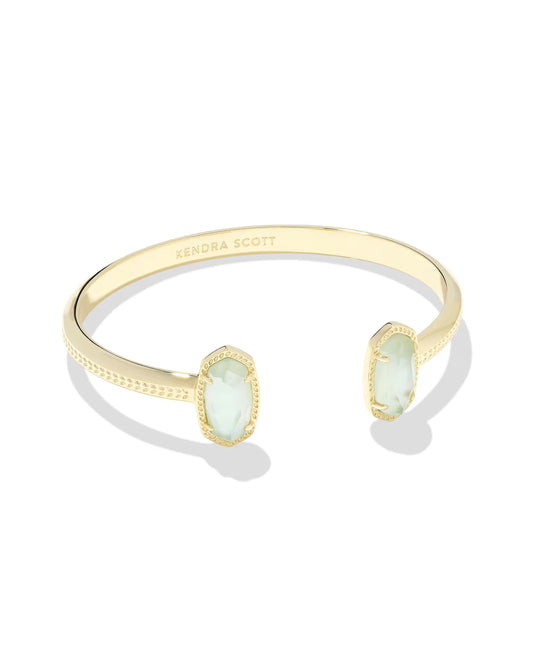 Kendra Scott - Bracelet - Elton Cuff - Gold Light Blue Illusion - Findlay Rowe Designs