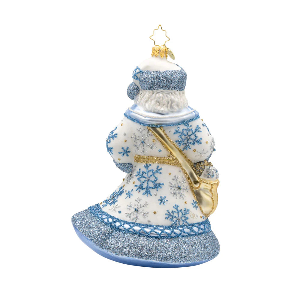 Christopher Radko - Ornament - Ivory Frost Santa