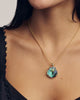 Kendra Scott - Necklace - Lucia Shell Gold Short Pendant - Abalone Shell - Findlay Rowe Designs