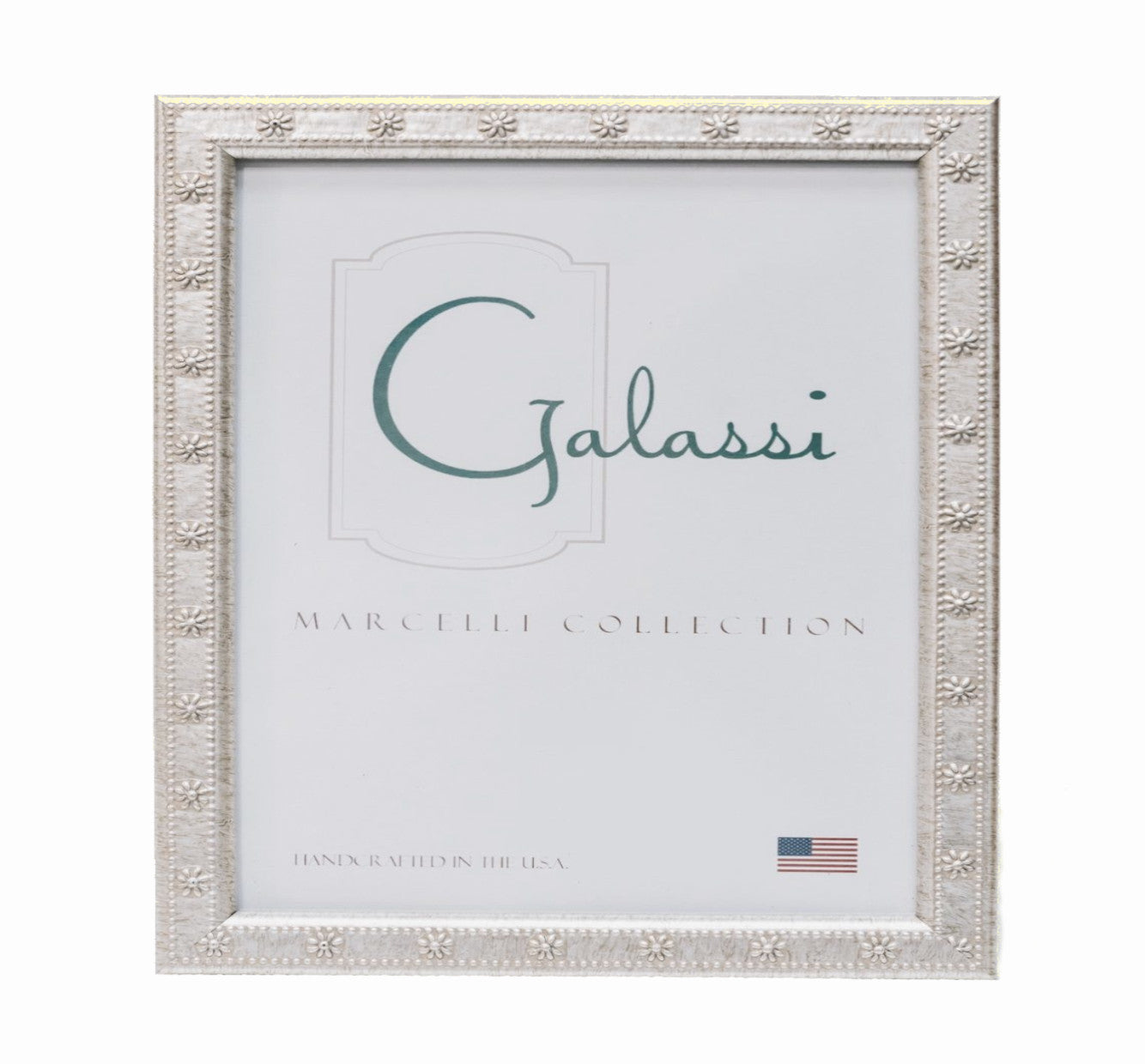 Galassi Frame - Marcelli Thin Daisy - Silver - 4X4 - Findlay Rowe Designs