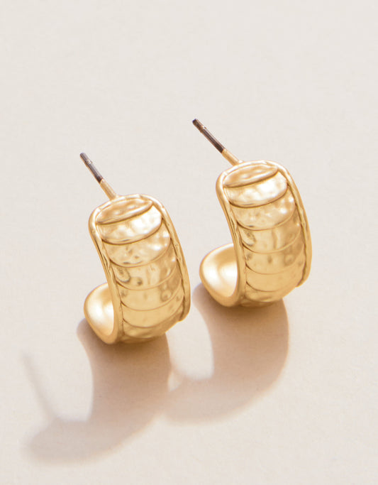 Spartina 449 - Earrings - Karina Hoop - 18mm Gold - Findlay Rowe Designs