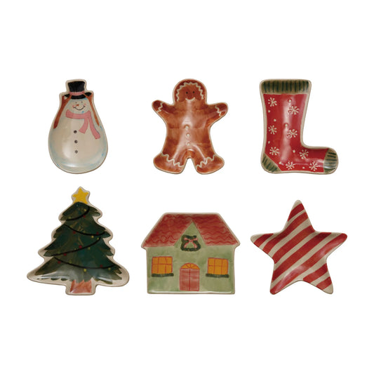 Tidbit Plates - Holiday Assorted - Findlay Rowe Designs