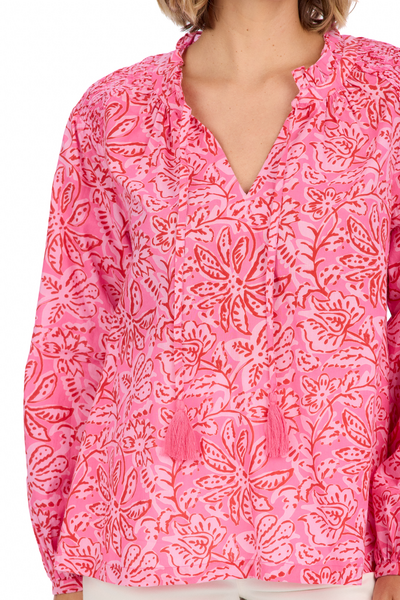 Mud Pie - Top - Jenaleigh - Pink - Findlay Rowe Designs