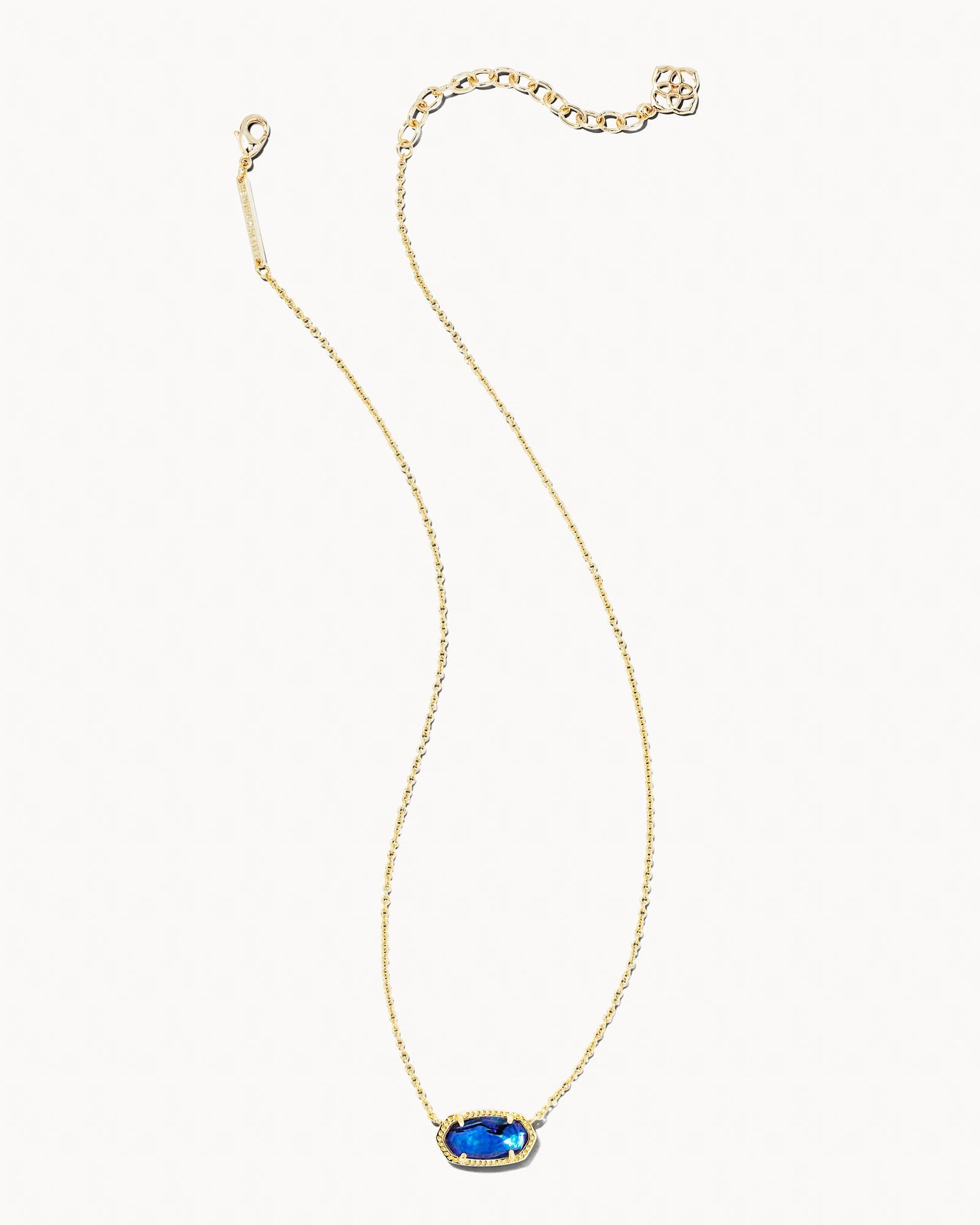 Kendra Scott- Elisa Gold Pendant Necklace in Navy Abalone - Findlay Rowe Designs