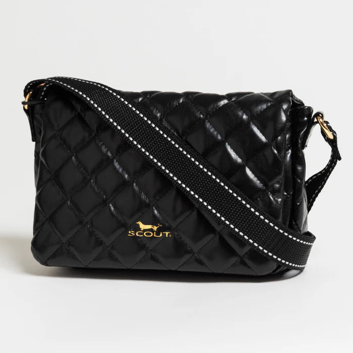 SCOUT - After Hours Crossbody - Black Quilted - Findlay Rowe Designs