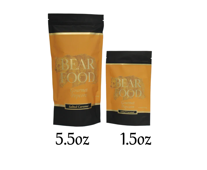 Bear Food - Salted Caramel Gourmet Popcorn - 1.5oz - Findlay Rowe Designs