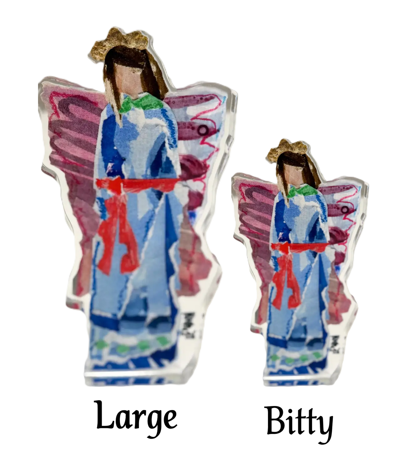 Lauren Dunn - Acrylic Block - Angel - Ruth