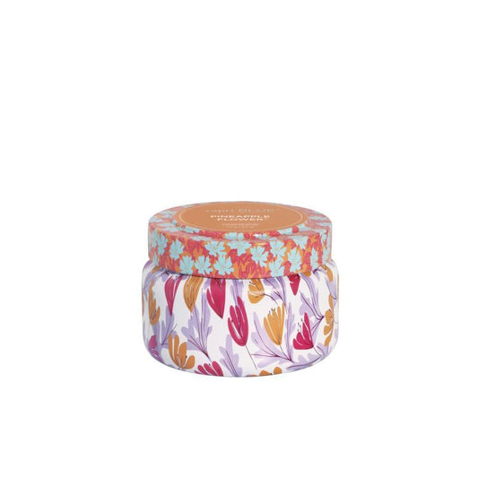 Capri Blue - Pineapple Flower - Pattern Play Tin 8.5oz - Findlay Rowe Designs