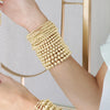 Enewton Extends - Classic Gold 8mm bead bracelet - Findlay Rowe Designs