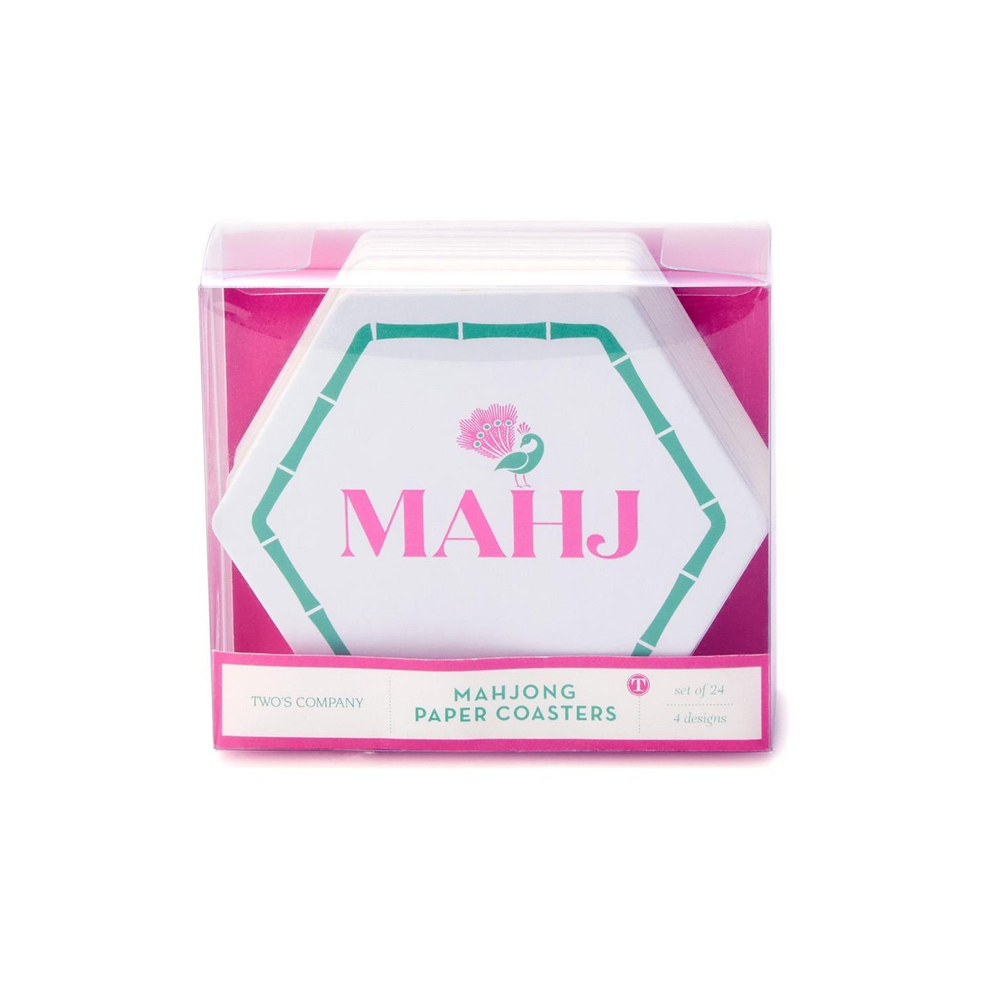 Paper Coasters in Gift Box - Let's Mahj