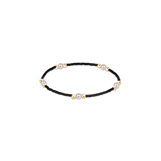 Enewton - Gameday Hope Purpose Pearl Bracelet - Black - Findlay Rowe Designs
