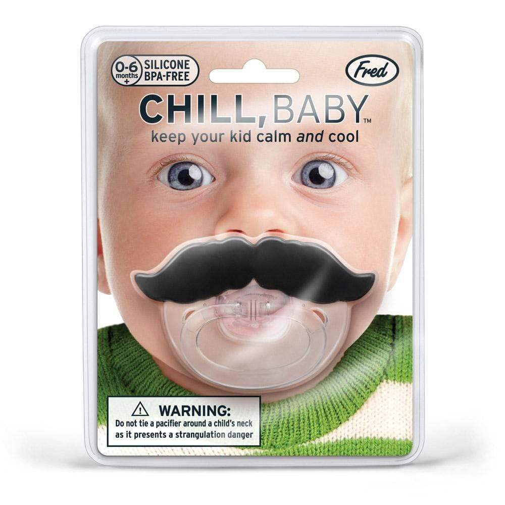 Chill Baby - Moustache Pacifier - Findlay Rowe Designs