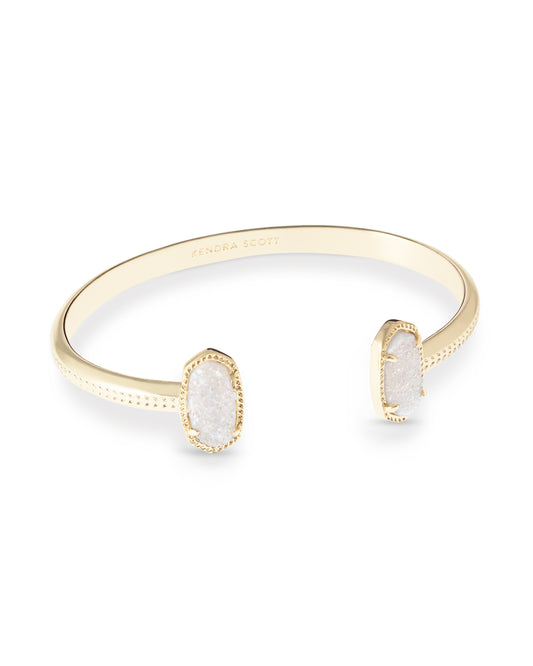 Kendra Scott - Bracelet - Gold Elton Cuff - Iridescent Drusy - Findlay Rowe Designs