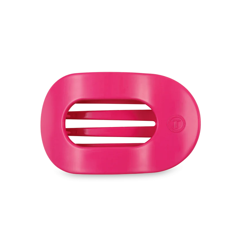 Teleties - Classic Medium Flat Round Hair Clip - Tropical Punch - Findlay Rowe Designs