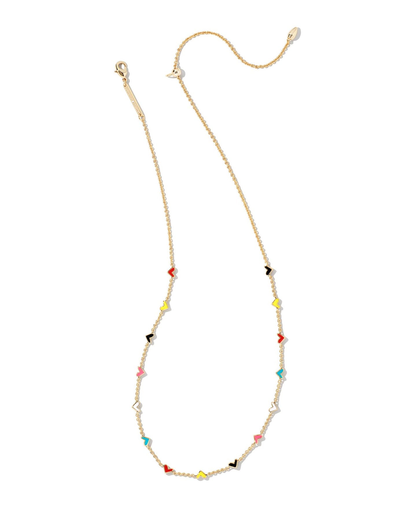 Kendra Scott - Necklace - Haven Gold Heart Strand - Multi Mix - Findlay Rowe Designs
