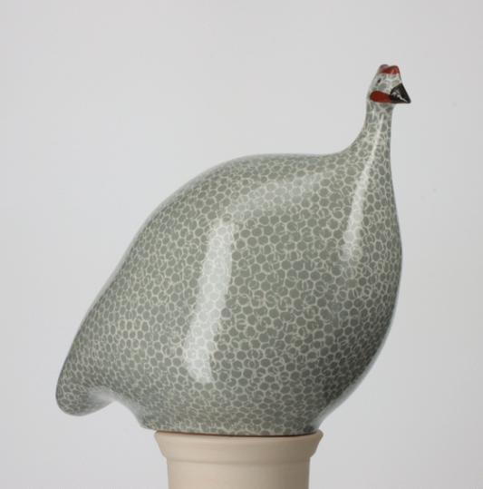 Guinea Fowl - Small - Polar Blue Speckled White - Findlay Rowe Designs