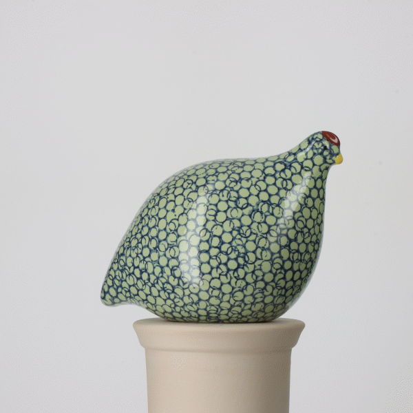 Quail - Small - Green Speckled Cobalt - Findlay Rowe Designs