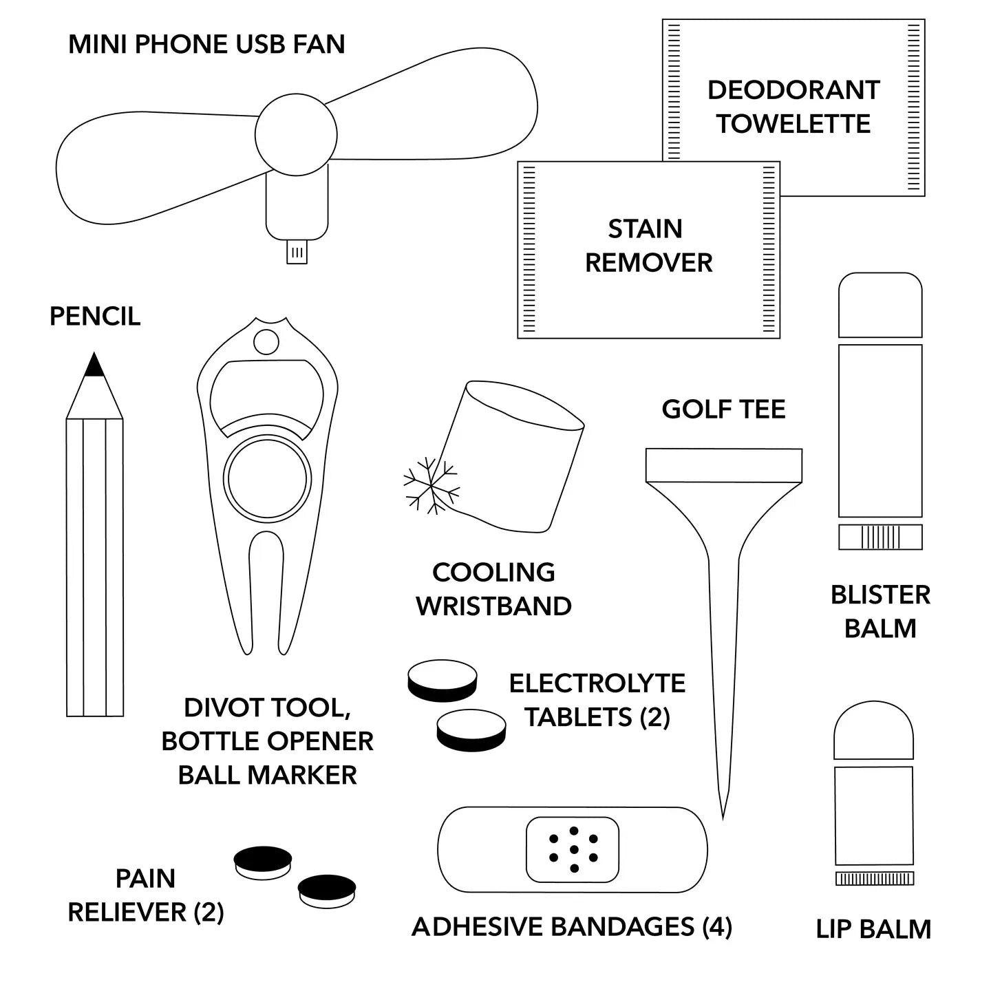 Pinch Provisions - Tee Time Golf Ki - Findlay Rowe Designs