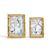 Two's Company - GOLD FAUX BAMBOO FRAME 4X6