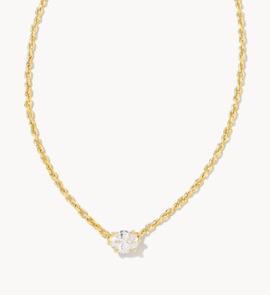 Kendra Scott - Cailin Gold Pendant Necklace - Findlay Rowe Designs