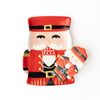 Dessert Plate - Nutcracker - Red