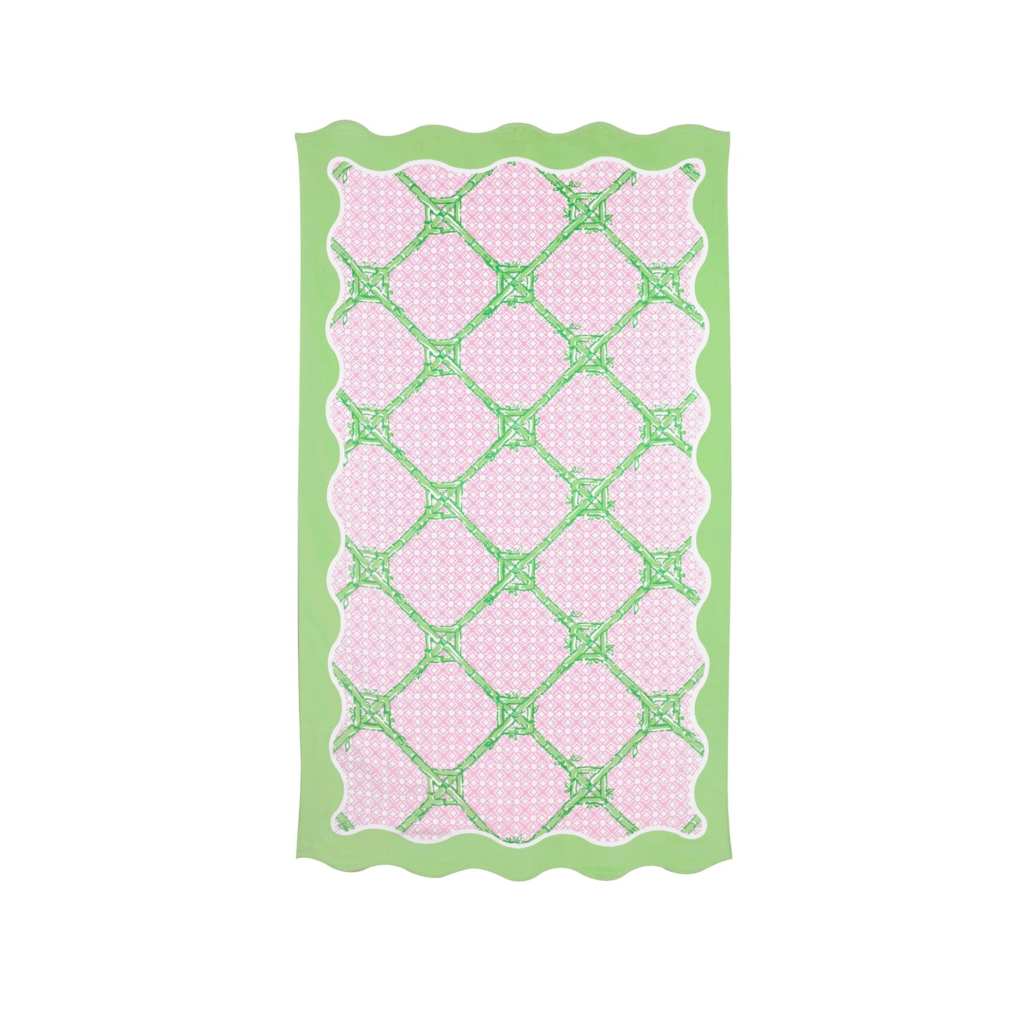 Lilly Pulitzer - Scalloped Beach Towel - Butterfly Trellis