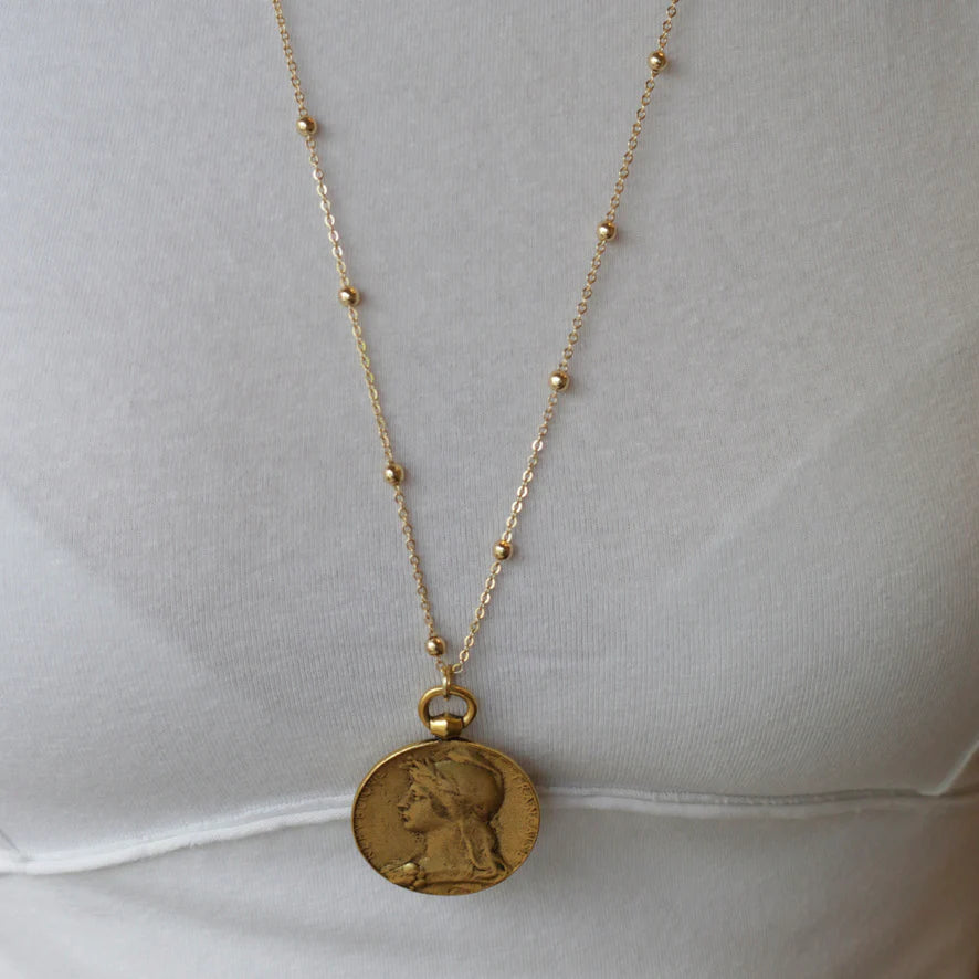 InspireDesign - Necklace - Angel - Coin - Findlay Rowe Designs