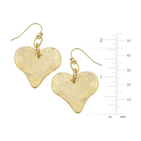 Susan Shaw - Earrings - Heart Earrings