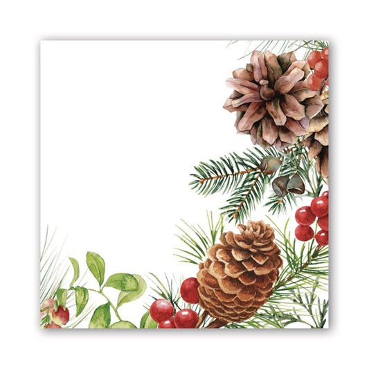 Michel Design Works - Luncheon Napkin - White Spruce