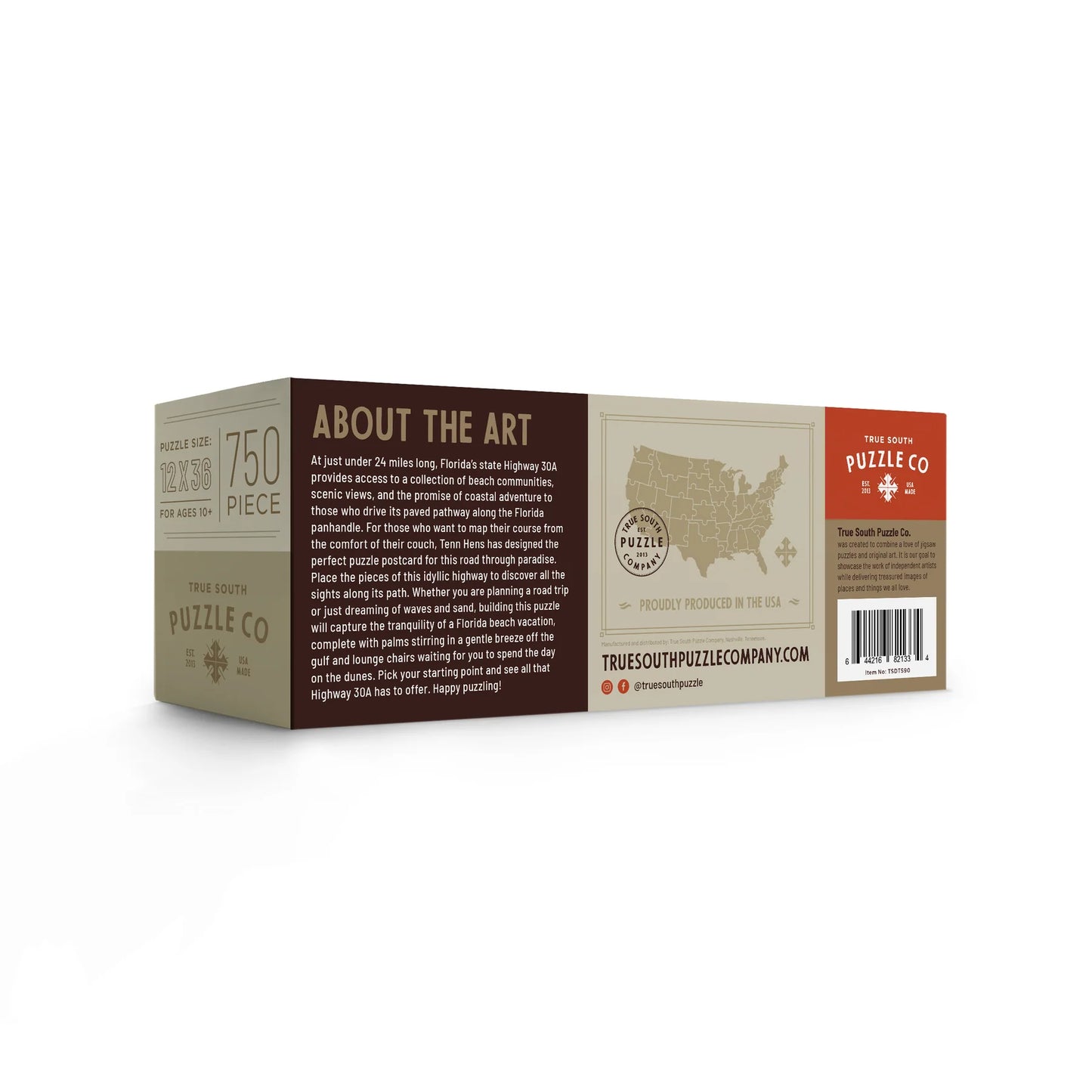 COMMUNITIES OF 30A PUZZLE PANORAMIC BOX - Findlay Rowe Designs