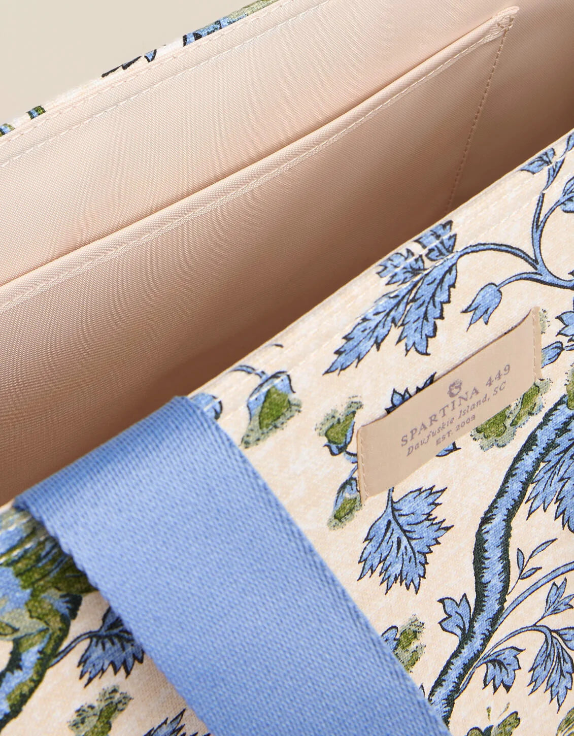 Spartina - Market Tote - Japonica Bird Green