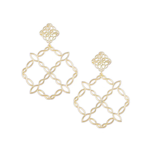 Natalie Wood - Earring - Bloom Statement - Pearl