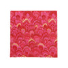 Caspari - Cocktail Napkins - Marbled Ceramica Red & Fuchsia