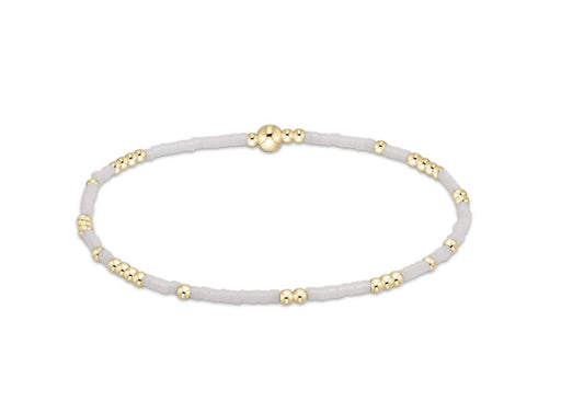 Enewton - Extends Hope Unwritten Bracelet - White - Findlay Rowe Designs
