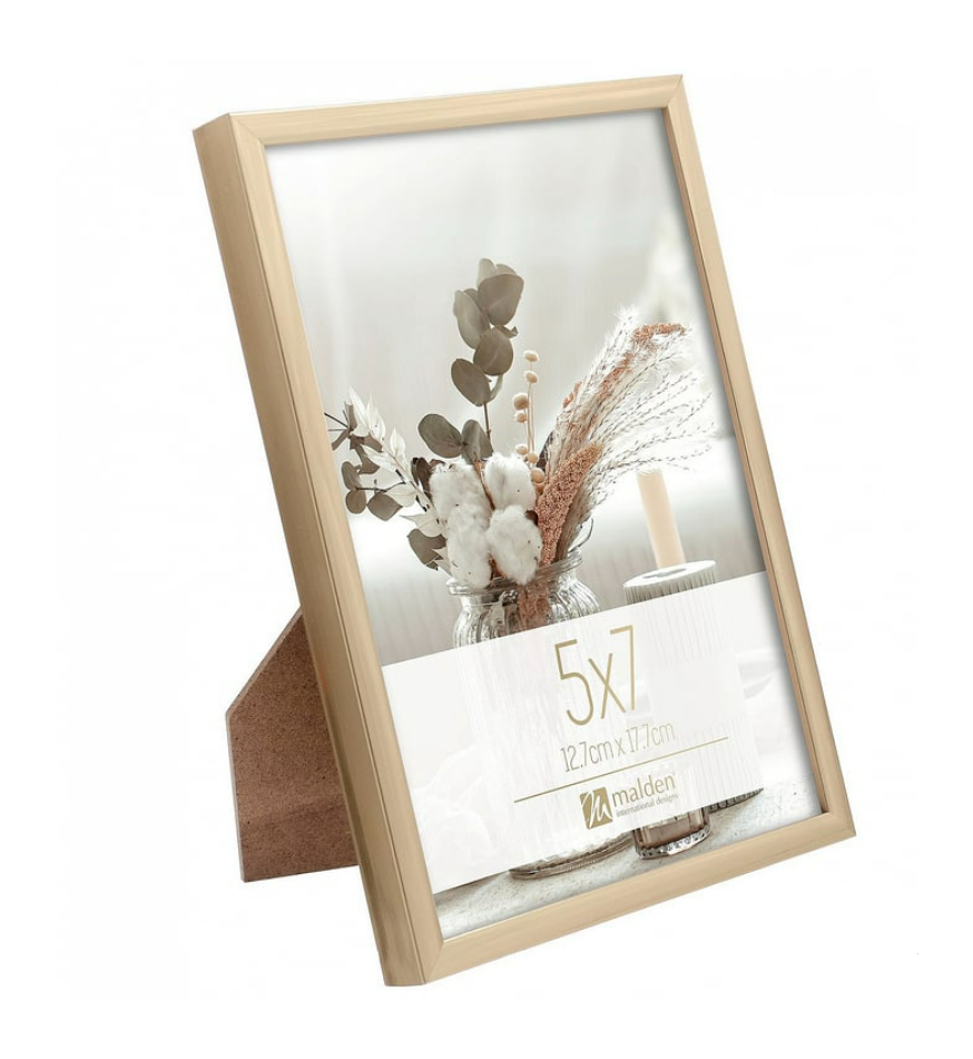 Malden Frame - 5x7 - Gold Metro - Findlay Rowe Designs