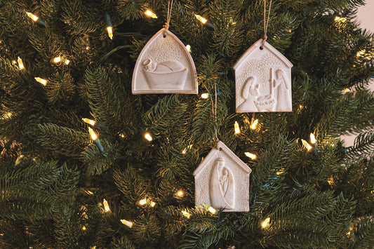 Mud Pie - Ornaments - Nativity Lace