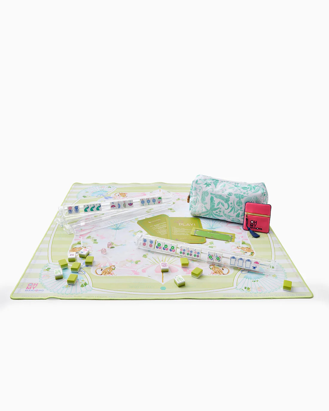 Oh My Mahjong - Mahjong Mat - Capri - Findlay Rowe Designs