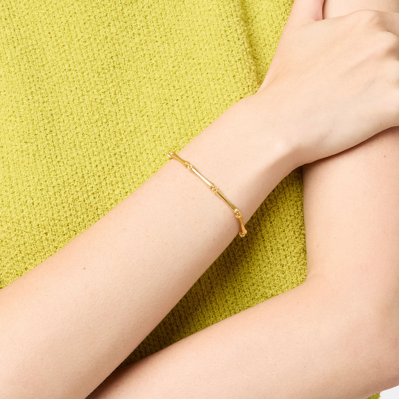 Julie Vos - Bracelet- Bamboo Gold