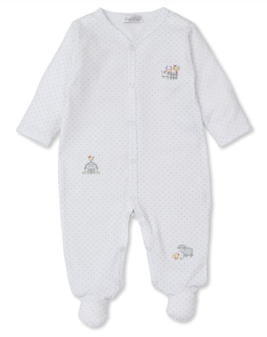 Kissy Kissy - Footie - Farmyard Frolic - Findlay Rowe Designs
