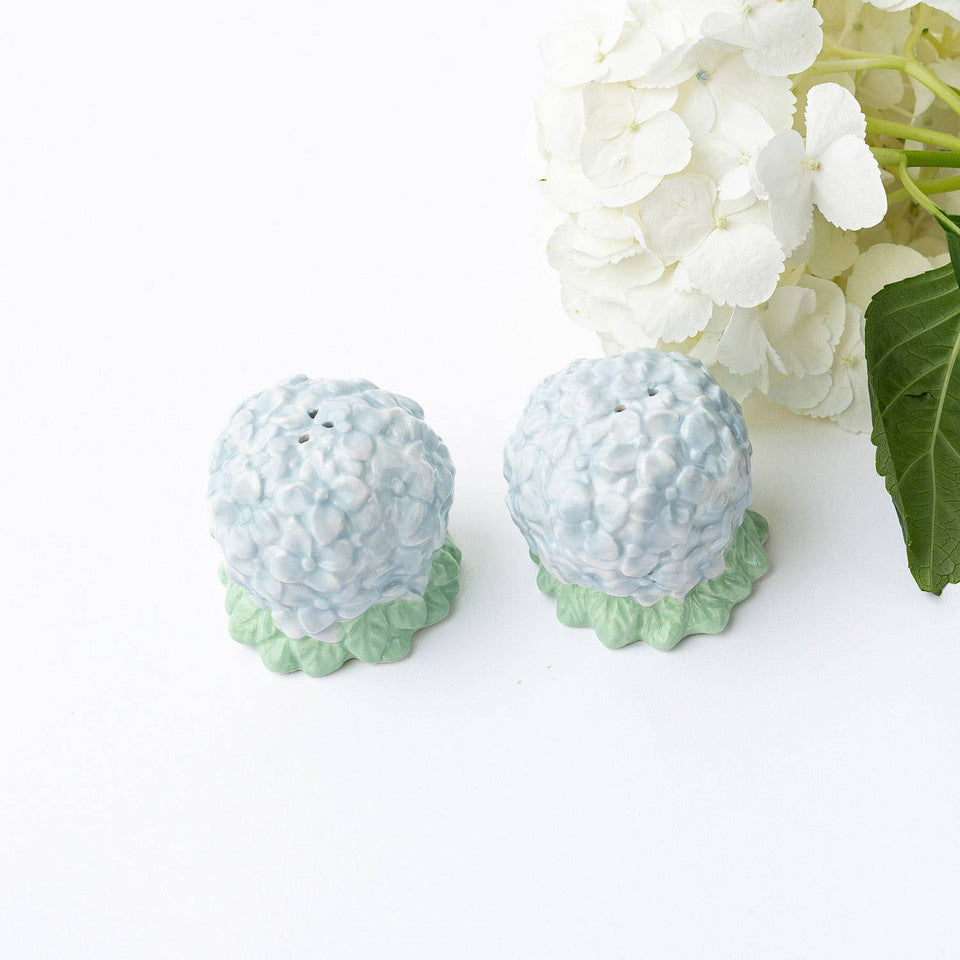 Salt & Pepper Set - Hydrangea