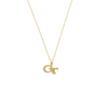 Canvas - Necklace - Georgia Tech Logo 24k Gold Plated Pendant - Findlay Rowe Designs